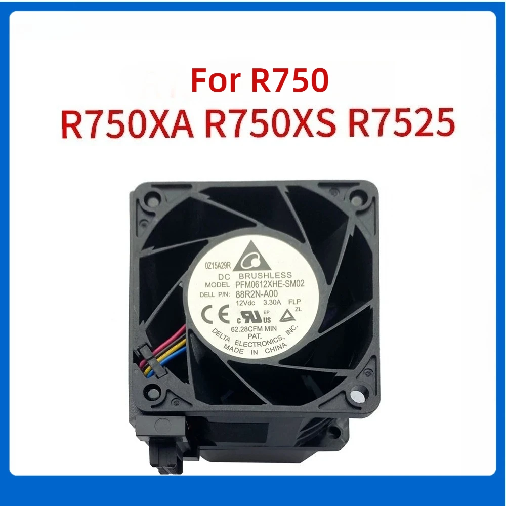 Фото Новый оригинальный вентилятор CN-0XD7N7 для PowerEdge R750 R750Xa R750xs R7525, высокопроизводительный вентилятор 3A XD7N7, охлаждающий вентилятор для сервера №1
