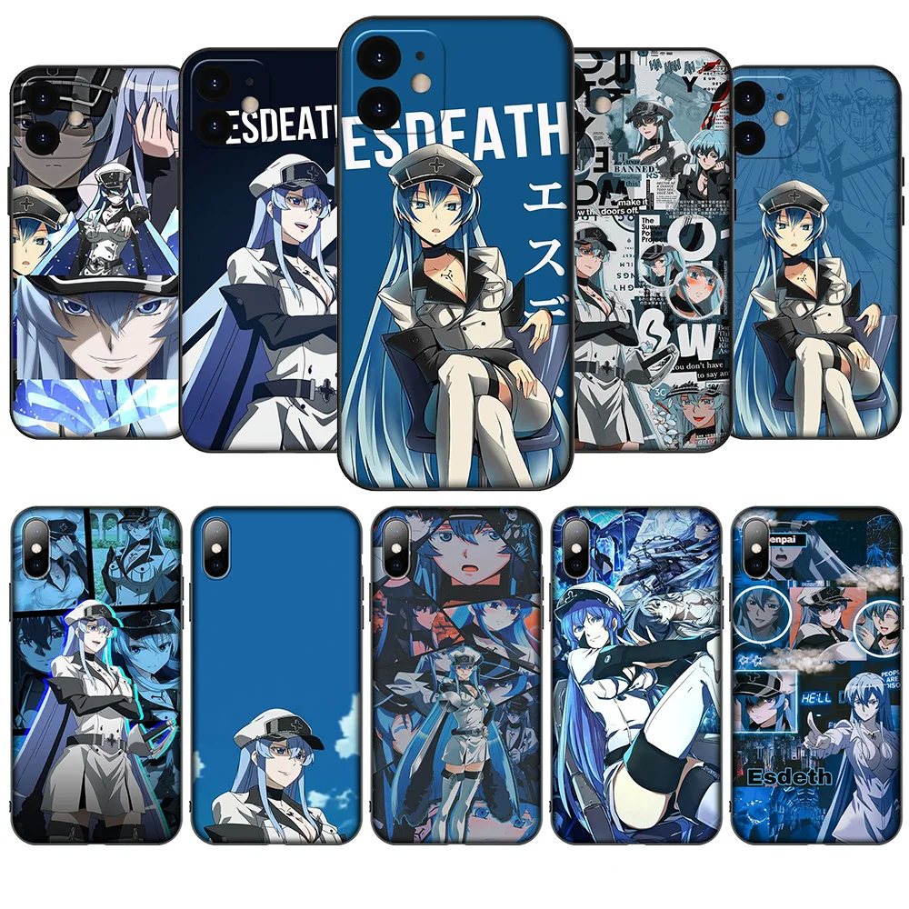 HA2 Akame Ga Kill Esdeath Soft Case for Samsung Galaxy S20 S21 S22 S23 S24 Fe Plus Ultra Lite