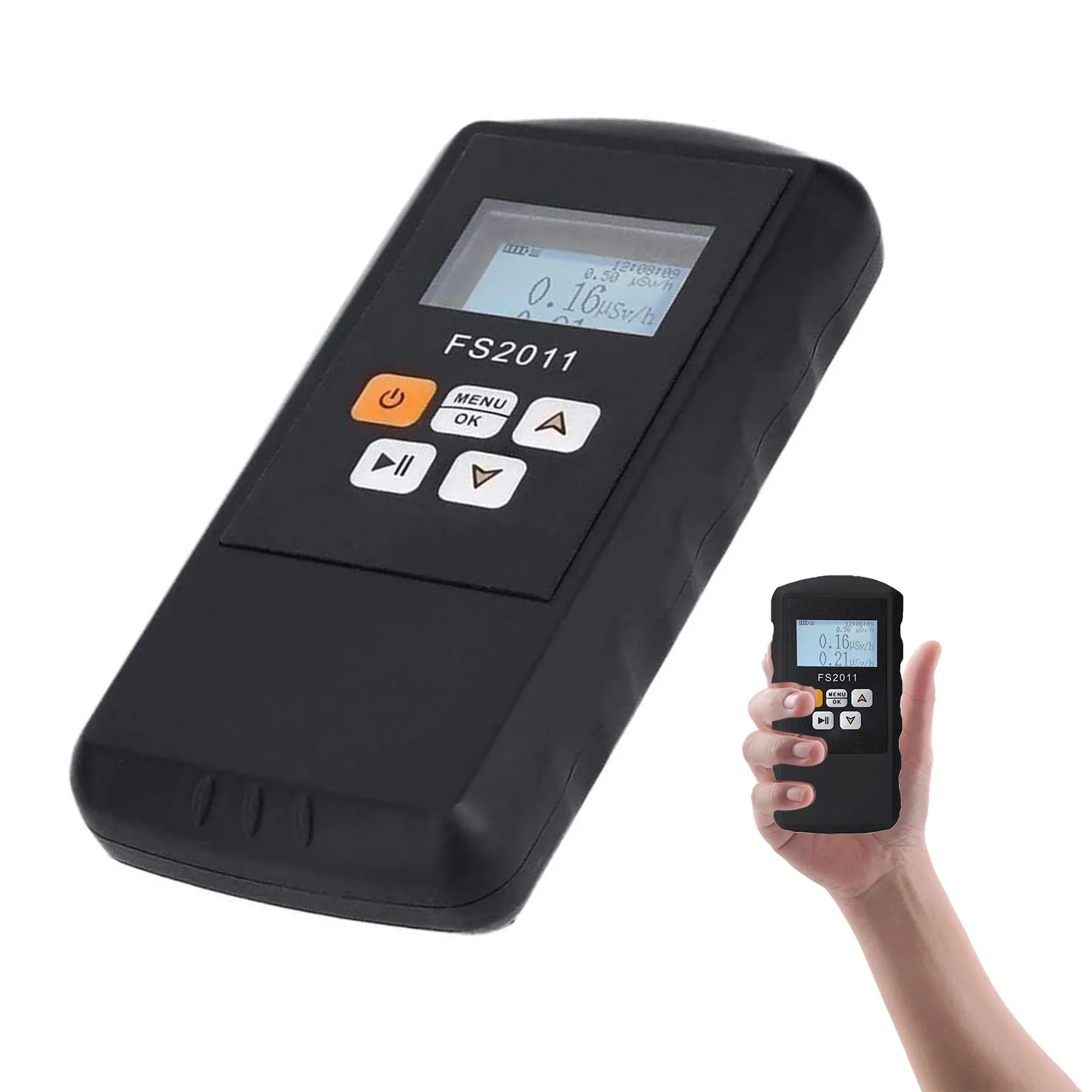 

Geigercounter Radiation Detector Digital Screen Marble Radioactive Tester Dosage Alarm Handheld Household Laboratory Radioactive
