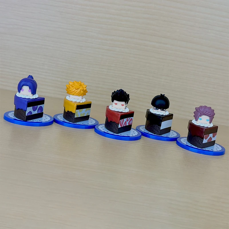 STASTO Japan Gashapon капсульная игрушка фигурка милый синий тюремный торт миниатюрная