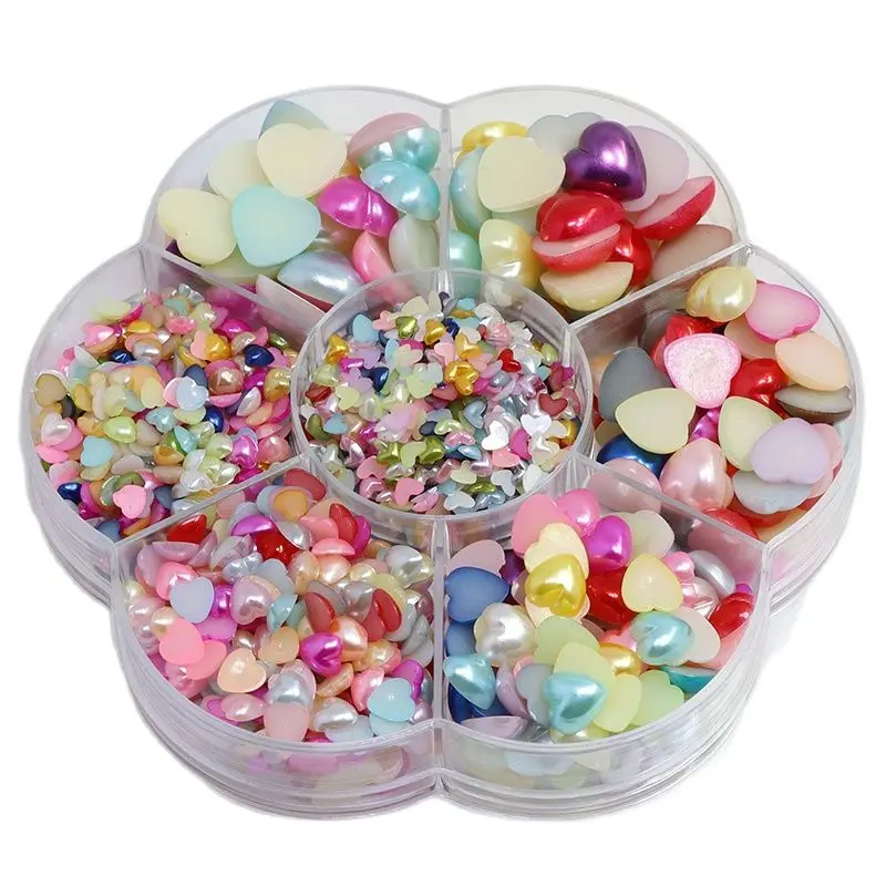 Искусственные жемчужные бусины из АБС-пластика 3000 шт. (3-12 мм) |