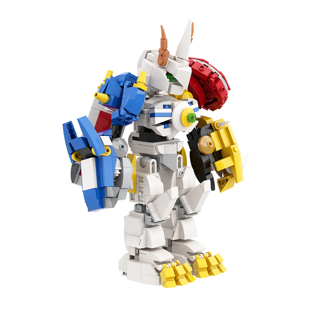 Gobrick MOC Mecha omegamглан альтер-B фикция существа Набор строительных блоков японская