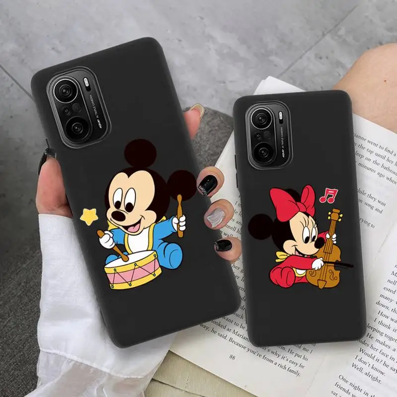 

Disney Mickey Minnie Donald Duck Phone Case for Xiaomi Mi Note 11 10 9 8 11X Lite 9T CC9 POCO M3 X3 Pro SE