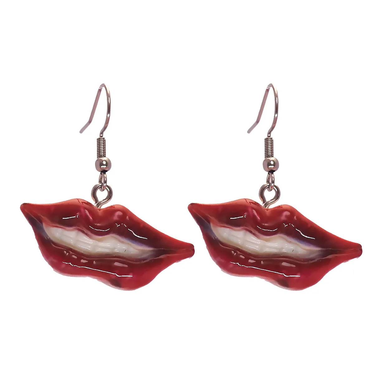 Американские Разноцветные серьги-капельки с градиентом серьги унисекс в стиле