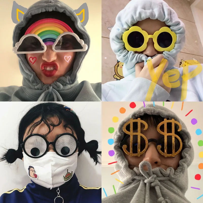 

Halloween Decoration Party Dress Up Products Sunglasses Funny Glasses Birthday Gift for Kids