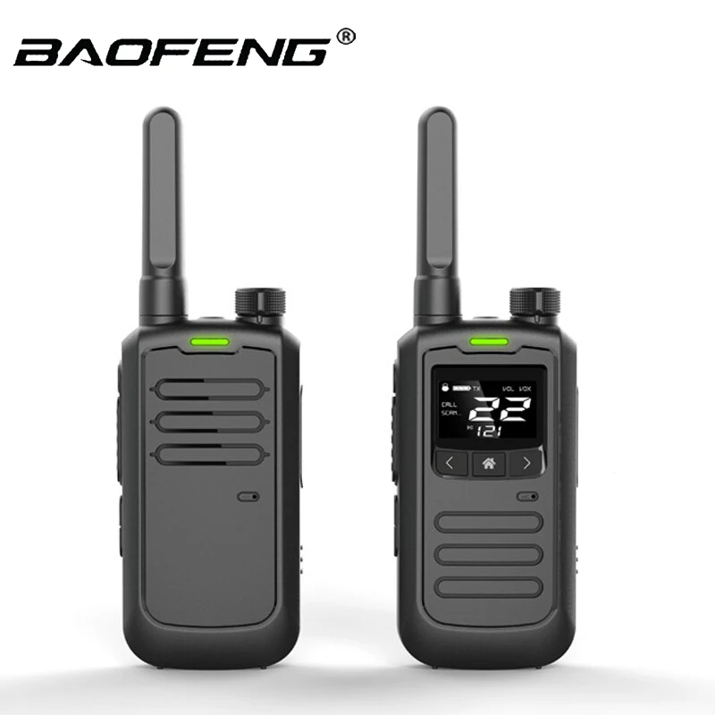 

2 шт., портативная мини-рация BAOFENG T17, 400-470 МГц, VOX, USB-зарядка, 2 Вт, 0,5 Вт