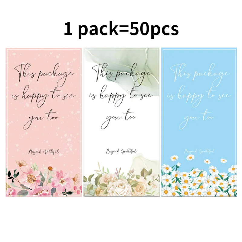 

50 шт. цветы в этой посылка вке с радостью увидим вас, наклейка s этикетки для печати для подарочной коробки, наклейка для выпечки, украшение д...