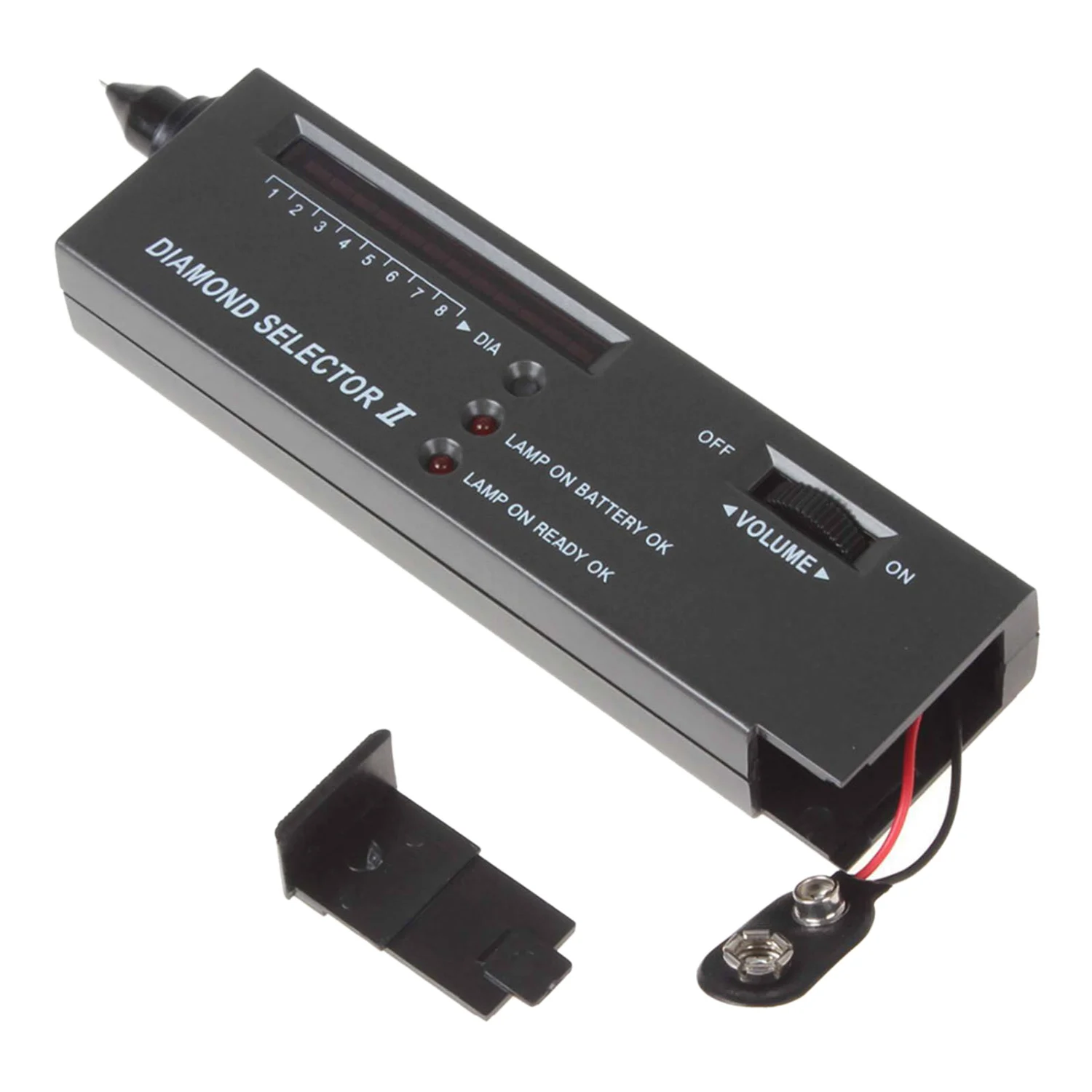 Украшение: Портативный Алмазный тестер-лупа с подсветкой 60X