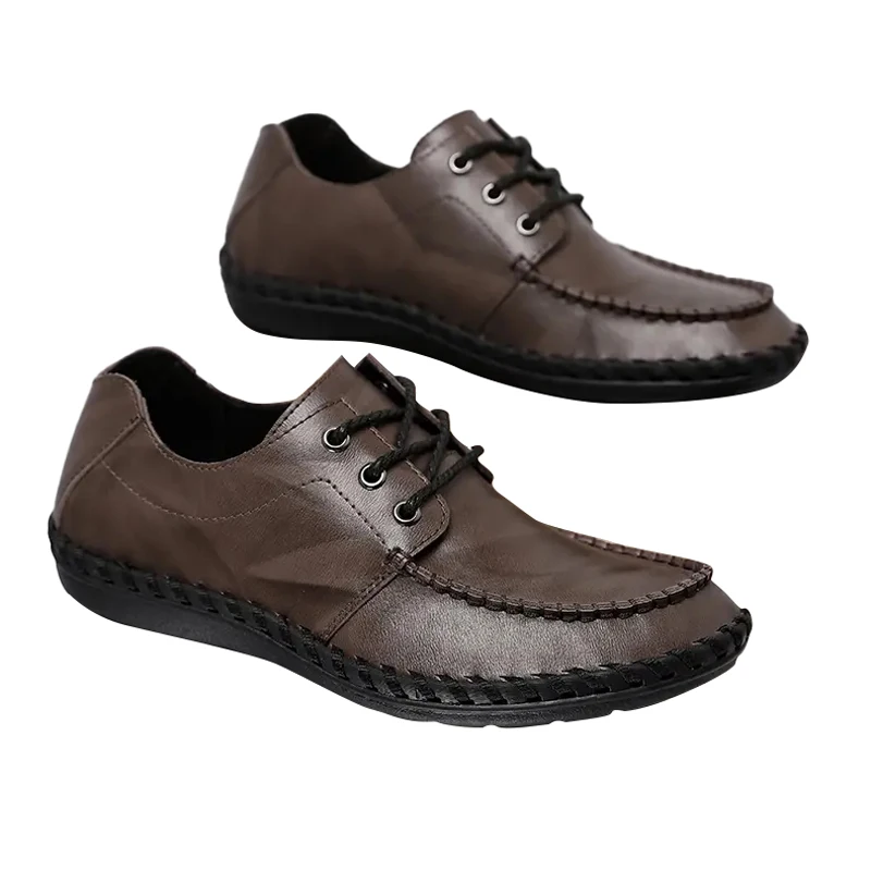 

Модная Дизайнерская кожаная мужская обувь DAFENP, официальная повседневная одежда из натуральной кожи, офисная обувь 38-46