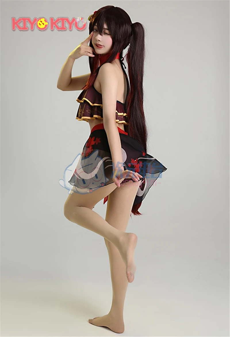 KIYO-KIYO Genshin Impact Hu Tao сексуальное бикини косплей костюм костюмы на Хэллоуин - купить