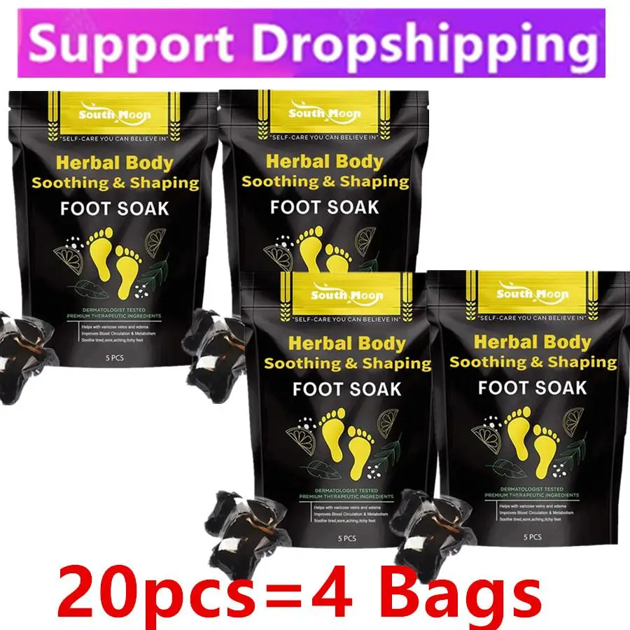 

20pcs Foot Cleaning Soak Natural Herbal Body Soothing Shaping Slimming Foot Bath Detox Relieve Fatigue Swelling Care