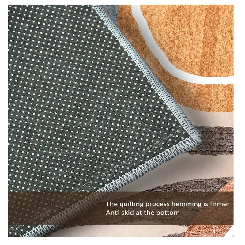 

Ковры в марокканском стиле для гостиной, Толщина 6 мм, Легкая очистка спальни, Декоративный Напольный коврик для салона