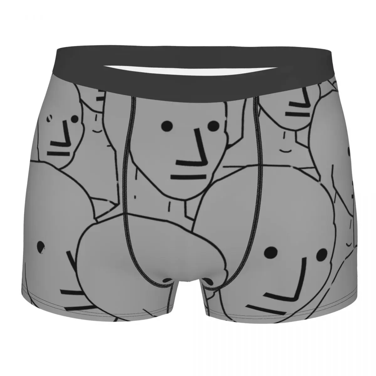 

Мы уникальные трусики NPC с мемом для толпы, брифы, мужское нижнее белье вентилируемое