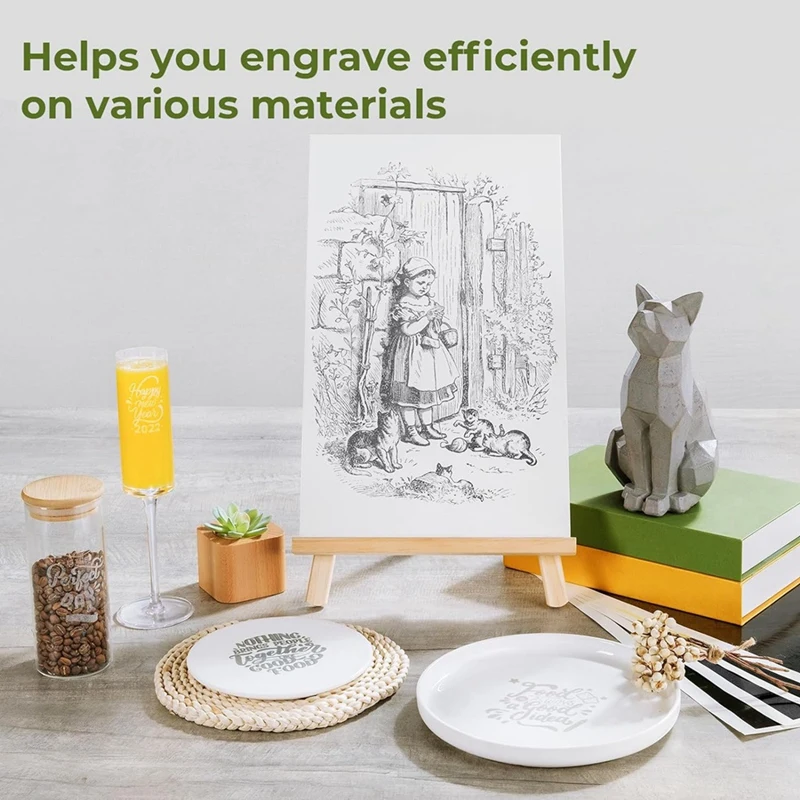 4 шт. Лазерная Маркировочная бумага со скребком 10 6X7 7 дюйма для волоконных лазеров