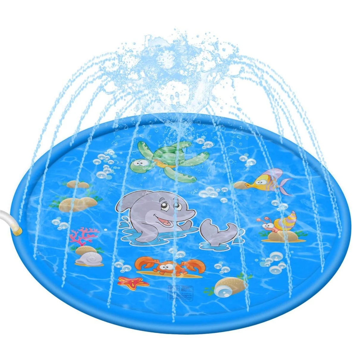 

Splash Pad Sprinkler Treadmill 170cm Children's Inflatable Pool