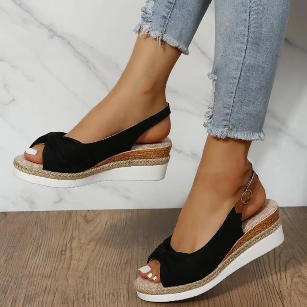 Сандалии женские с открытым носком модные удобные легкие износостойкие