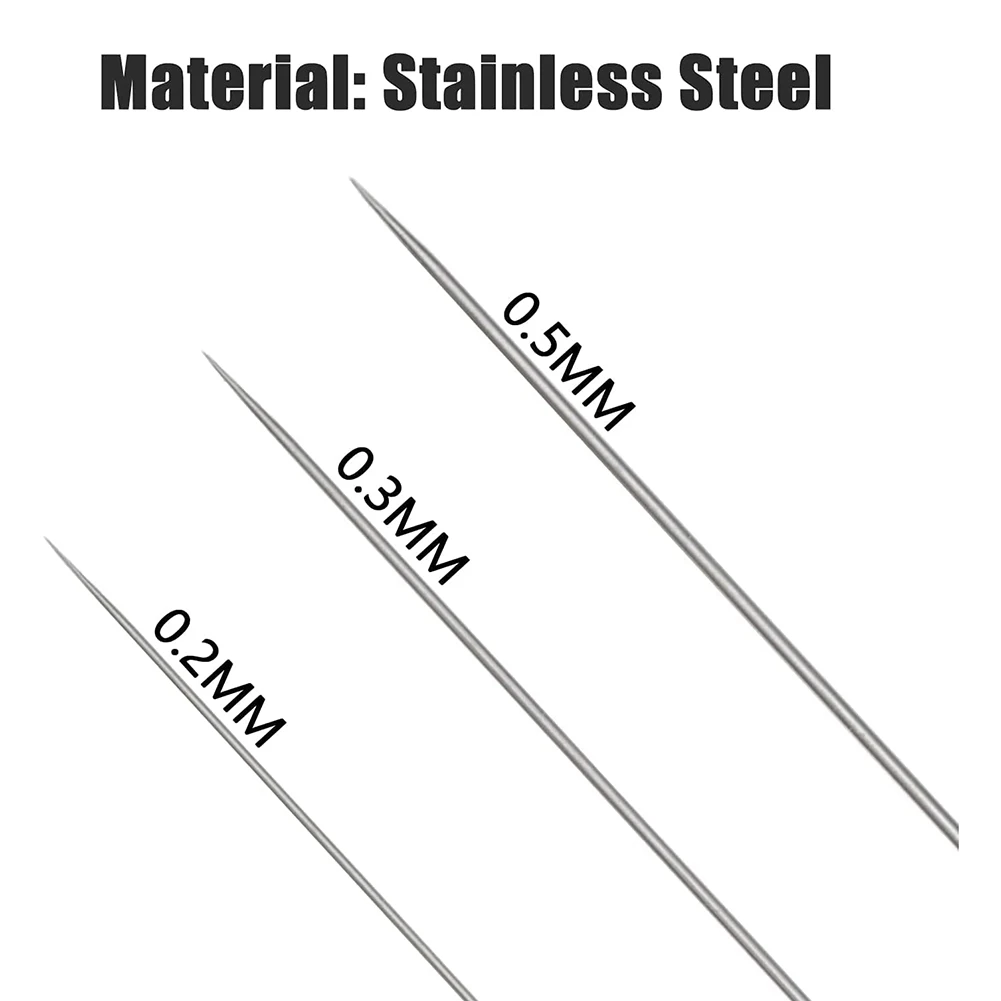 Насадка для аэрографа игольчатая крышка 0 2 мм 3 5 Сменные аксессуары запчасти с