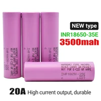 2022 new 18650 original high power 18650 3500mah 20a discharge inr18650 35e 18650 battery lithium ion 3 7v rechargeable battery