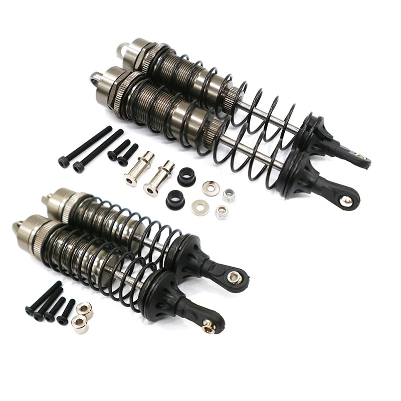 

4Pcs Metal Shock Absorber 10001 10043 For VRX Racing RH1043 RH1045 RH1043SC RH1045SC 1/10 RC Car Upgrade Parts