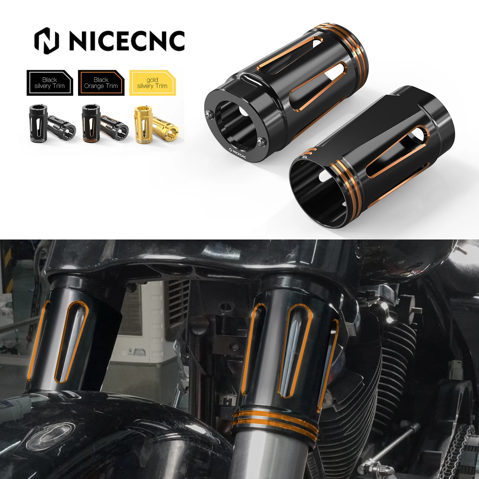 Крышка багажника вилки для Harley Road King FLHP Ultra Limited FLHTK 2014-2023 Electra Glide FLHT FLHR 2019-2022