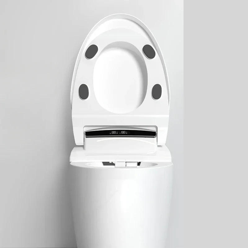 Интеллектуальный унитаз с автоматическим датчиком усовершенствованный белый