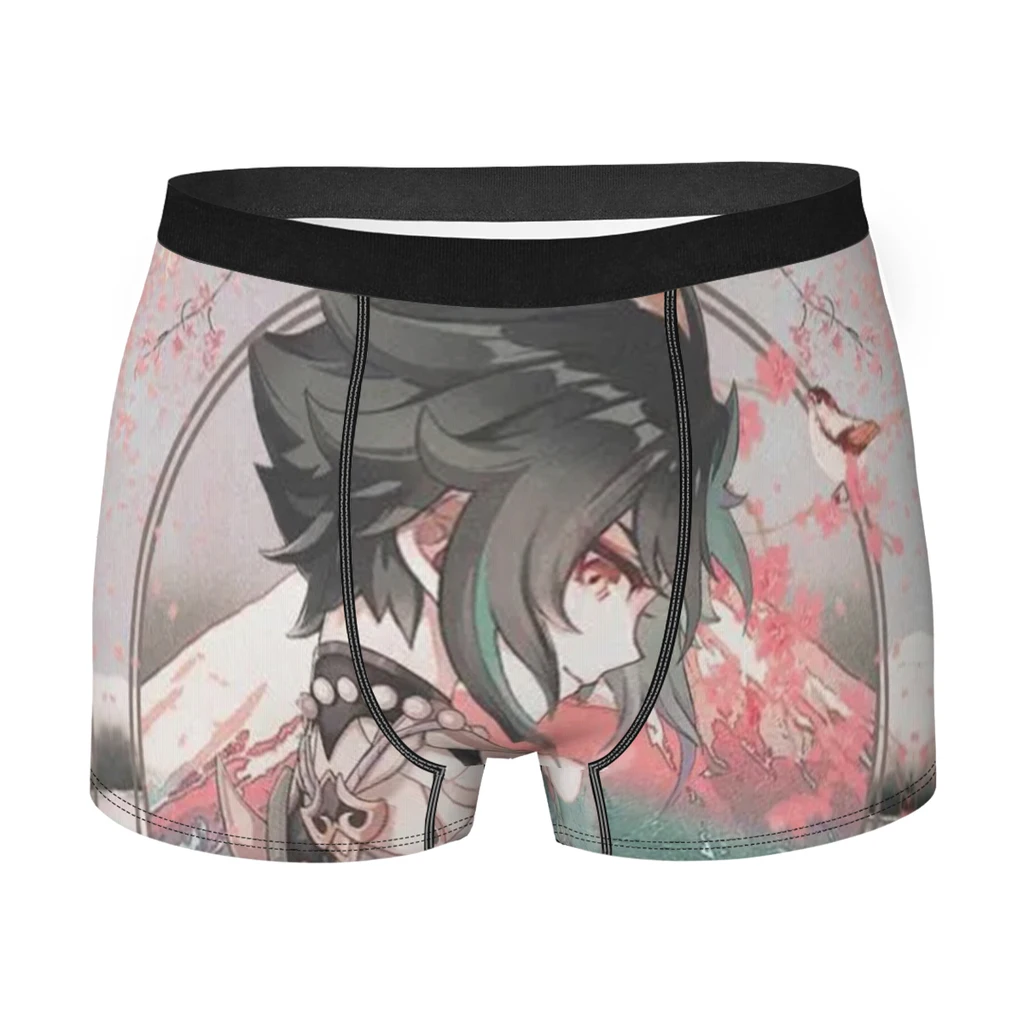 

Xiao Genshin Impact PORT STEWART Traveler · Ying Underpants Breathbale Panties Men's Underwear Ventilate Shorts Boxer Briefs