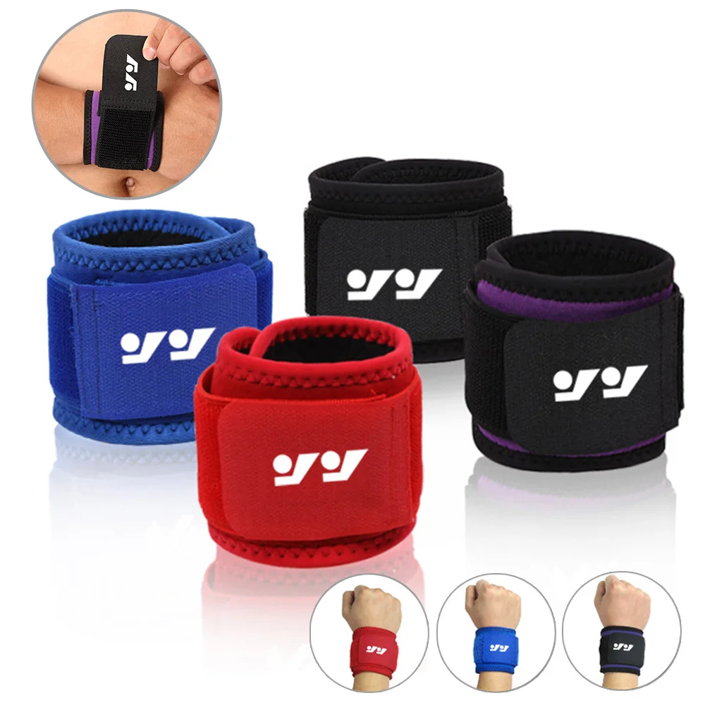 

1/2pcs Adjustable Soft Wristbands Wrist Support Bracers For Gym Sports Wristband Carpal Protector Breathable Wrap Band Strap
