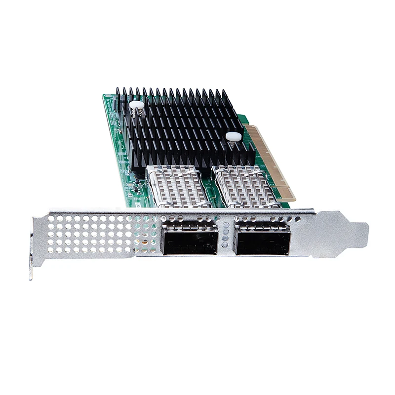 100G Network Adapter Dual QSFP28 Port Intel® E810-CQDA2 Ethernet Network Interface Card 100G Dual-Port PCIe 4.0 x16 NIC Card