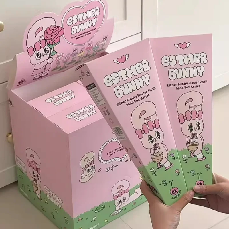Toyzeroplus Esther Bunny Rabbit Flower Series слепая коробка кукла Kawaii кролик украшение комнаты милая