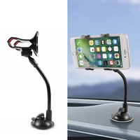 car dashboard stand mobile phone holder for guitar street car phone mount long arm suction cup table cellphone bracket