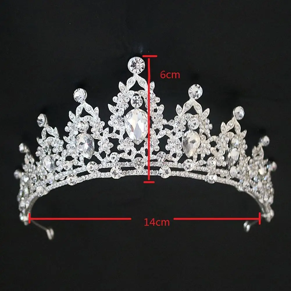 Ювелирные изделия популярная бижутерия Хрустальная корона тиара повязка на