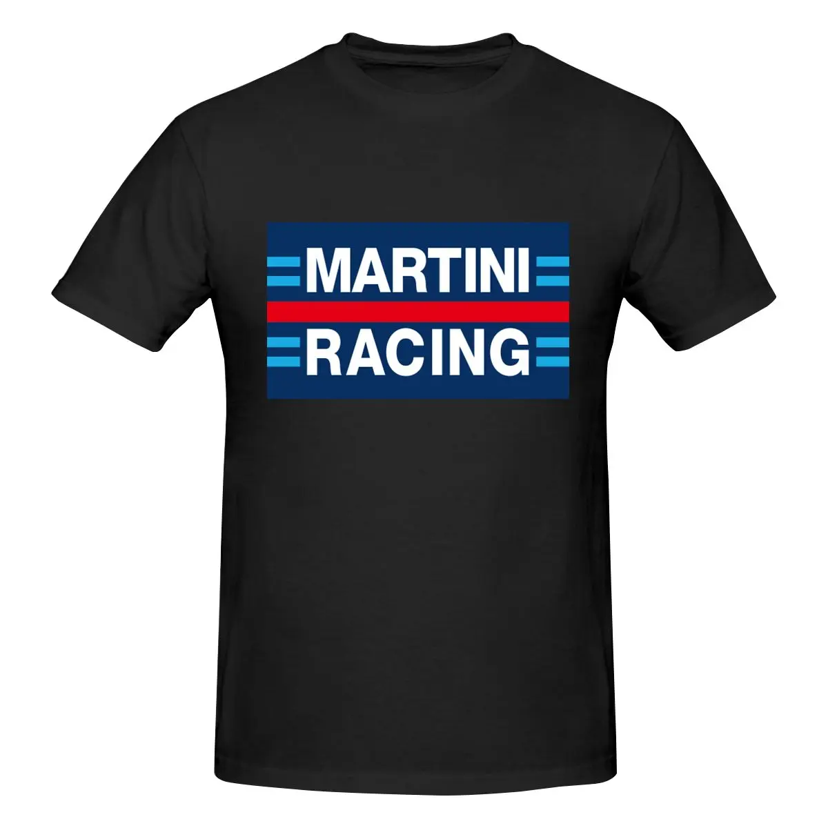 

Martini Racing Lancia Brabham Williams Anime Men Clothes Harajuku Oversized T-shirt Top High Street Summer Streetwear Clothes
