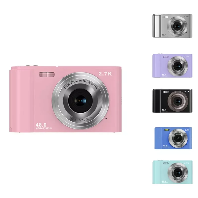 

NEW Digital Camera 2.7K 48MP Vlogging Camera 48MP With 16X Digital Zoom Suitable For Children And Teens