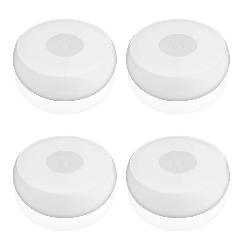 

Датчик утечки воды 4X Zigbee Smart Home, беспроводное устройство с оповещением о переполнении уровня воды