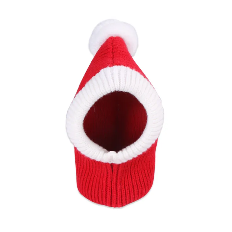 

Knitting Winter Dog Hat Neck Guard Products for Dogs Accessories Chihuahua Suit Hats Christmas Wool Caps Supplies Pet Home