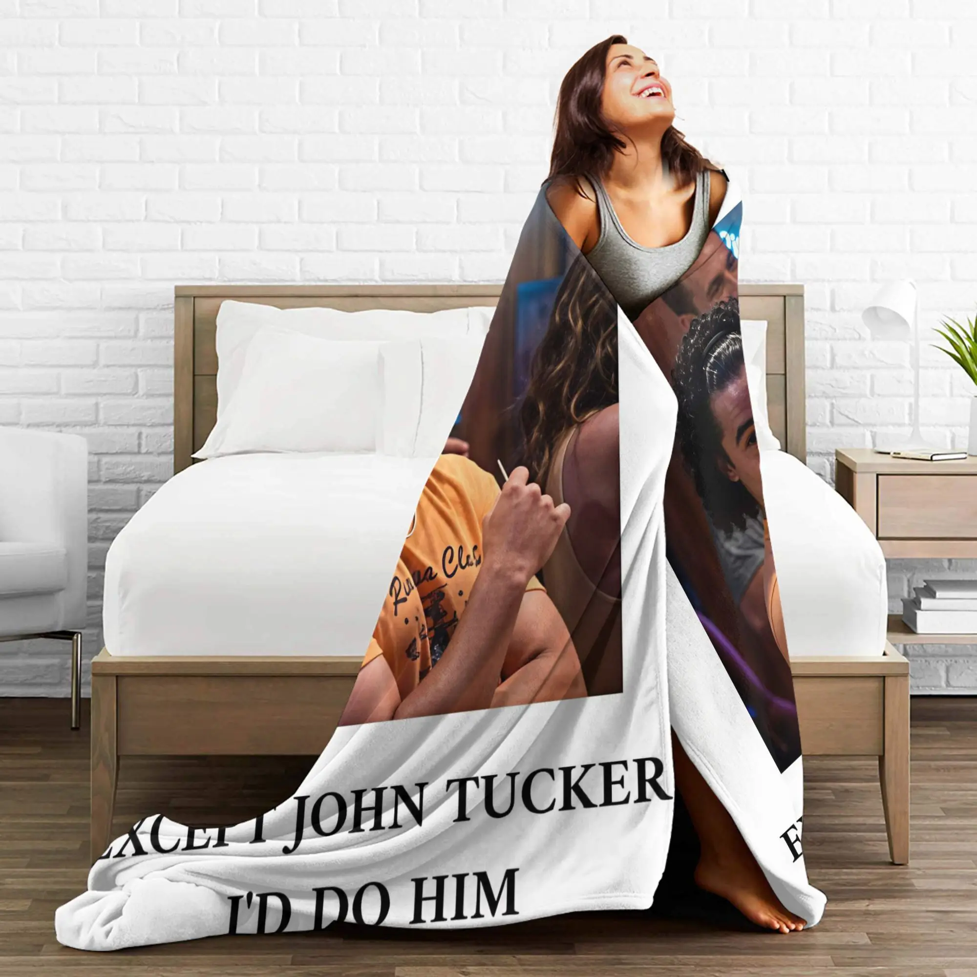 Фото Плакат John Tucker Off Campus, супермягкое одеяло для спальни, забавное одеяло, зимнее фланелевое покрывало для путешествий №4