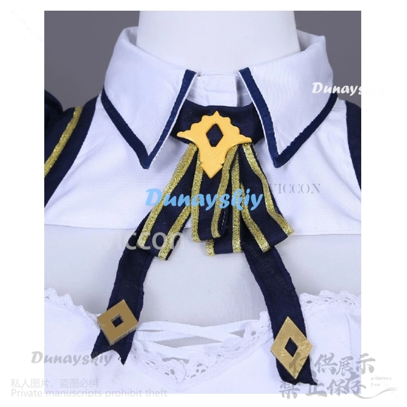 Аниме игра Azur Lane косплей HMS Чеширский костюм милое сексуальное платье горничной