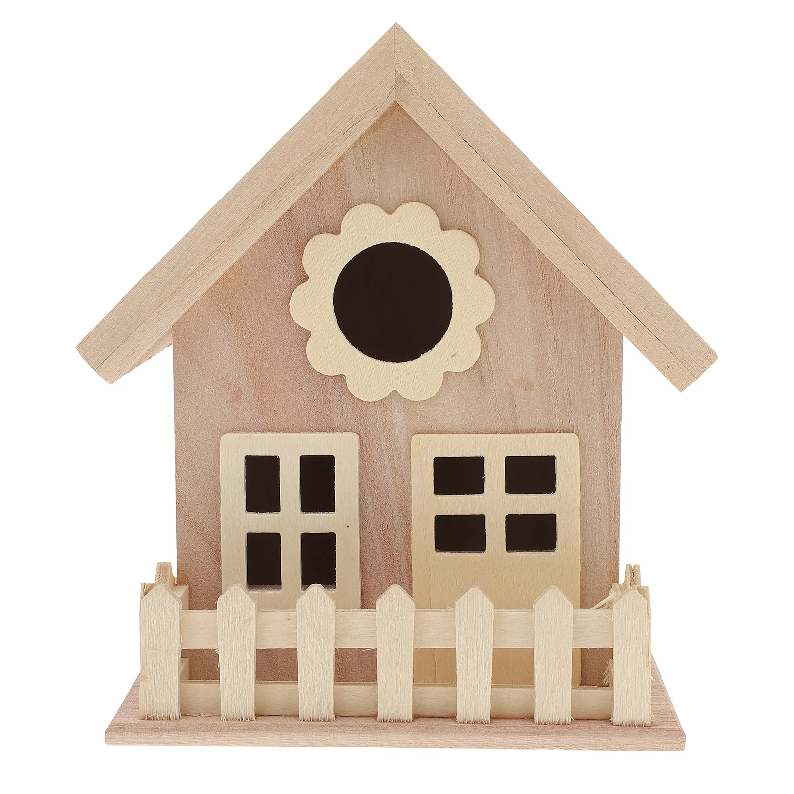 

Bird Wood House Birdhouse Hanging Cage Houses Diy Wooden Small Hideawaykithut Birds Cave Animal Birdhouses Parrot Accessories
