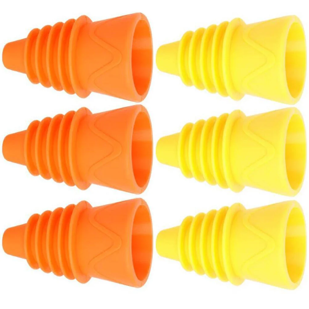

6 Pcs Fly Trap Outdoor Bottle Stopper Catching Tool Induce Silica Gel Fruit Convenient Traps