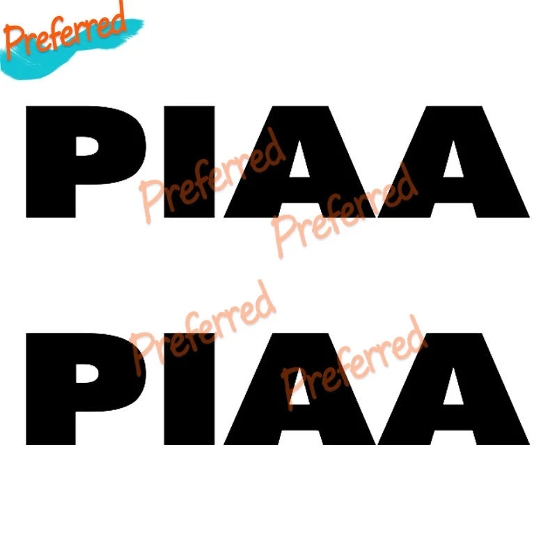 Фото 2x наклейки PIAA PAIR STICKERS с черной графикой, наклейки-декали для внедорожников 4X4, настраиваемые в любом размере - без фона №3
