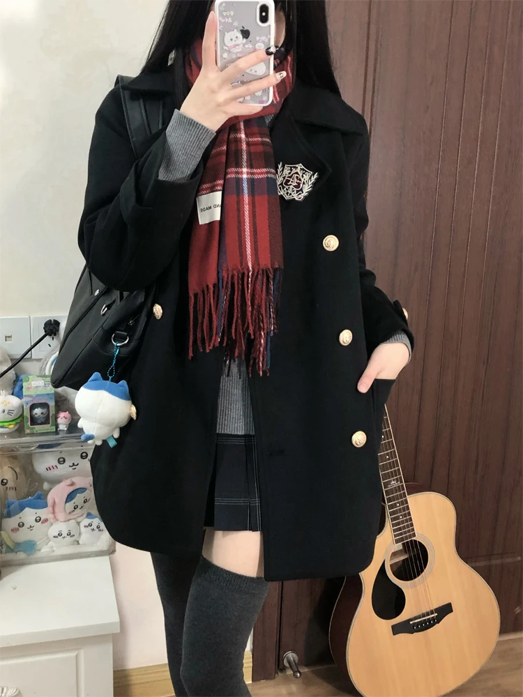 Оригинальное пальто-Униформа Mars Jk осень и зима японская модная школьная форма в