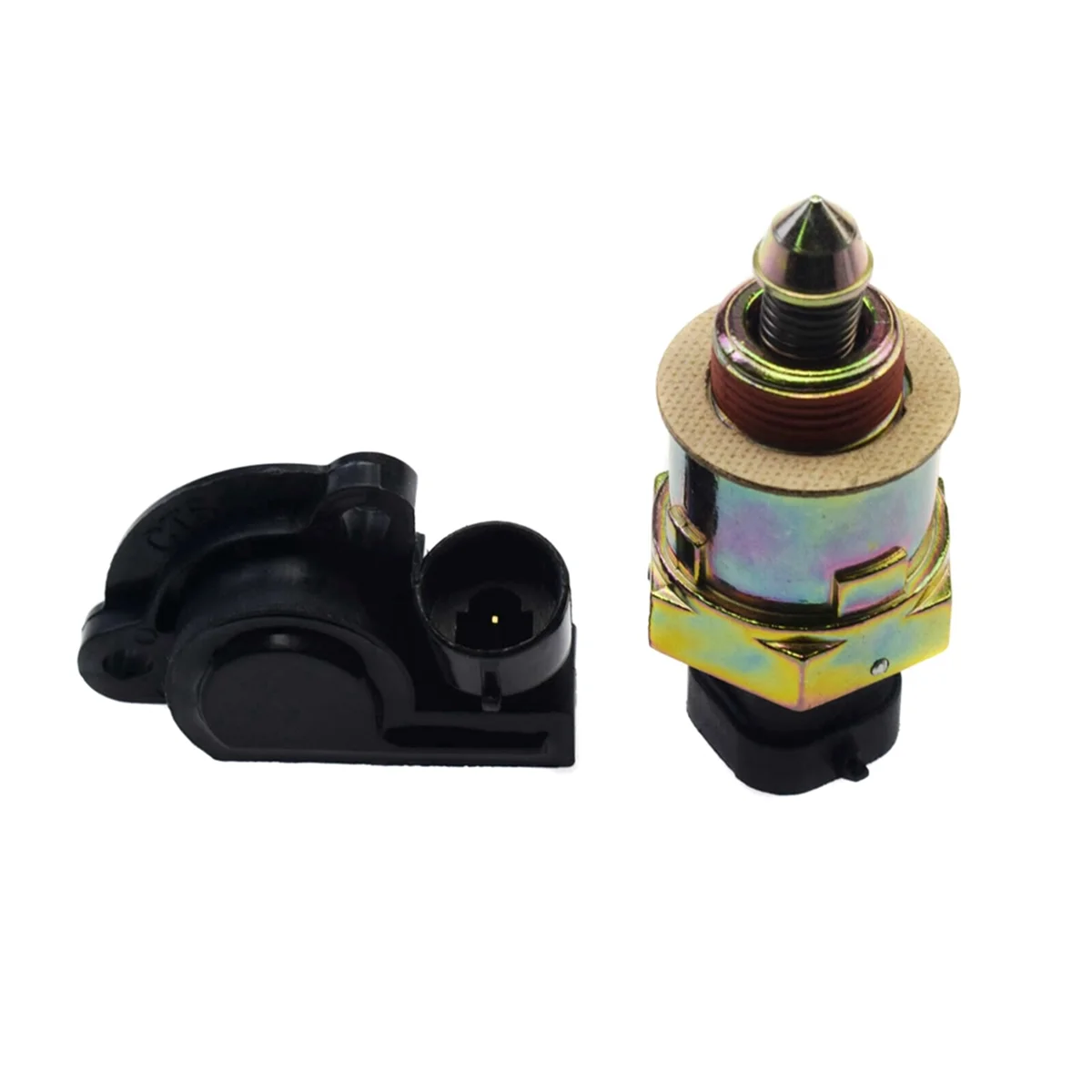 Автомобильный клапан регулирования холостого хода и датчик положения