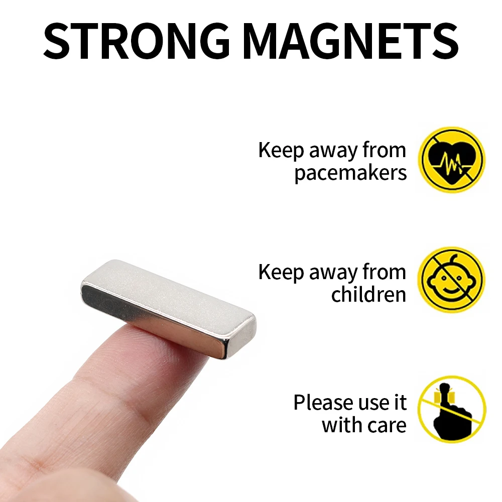 Неодимовый магнит N35 30x10x5 мм 5/10 шт.