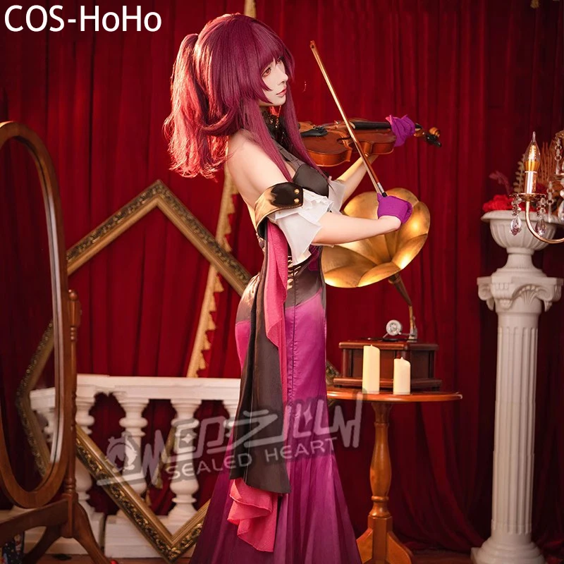 COS-HoHo Honkai: Star Rail Kafka Концертное платье Игровой костюм Элегантная униформа Косплей