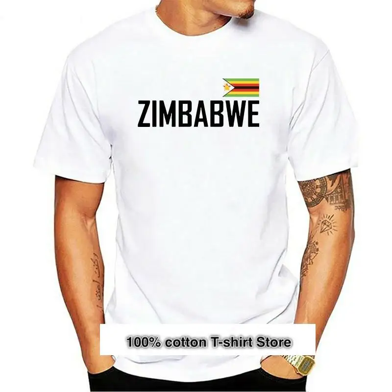 

Camiseta de Trip унисекс, camisa с bandera de Kurzarm, Simbabwe, Afrika, Africa, 2018