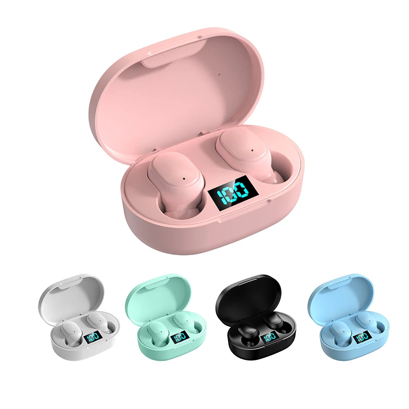 

TWS Wireless Headphones Bluetooth Earphones 5.0 Noise Cancelling Earbuds Sports Headset Waterproof Earphone For iPhone Xiaomi