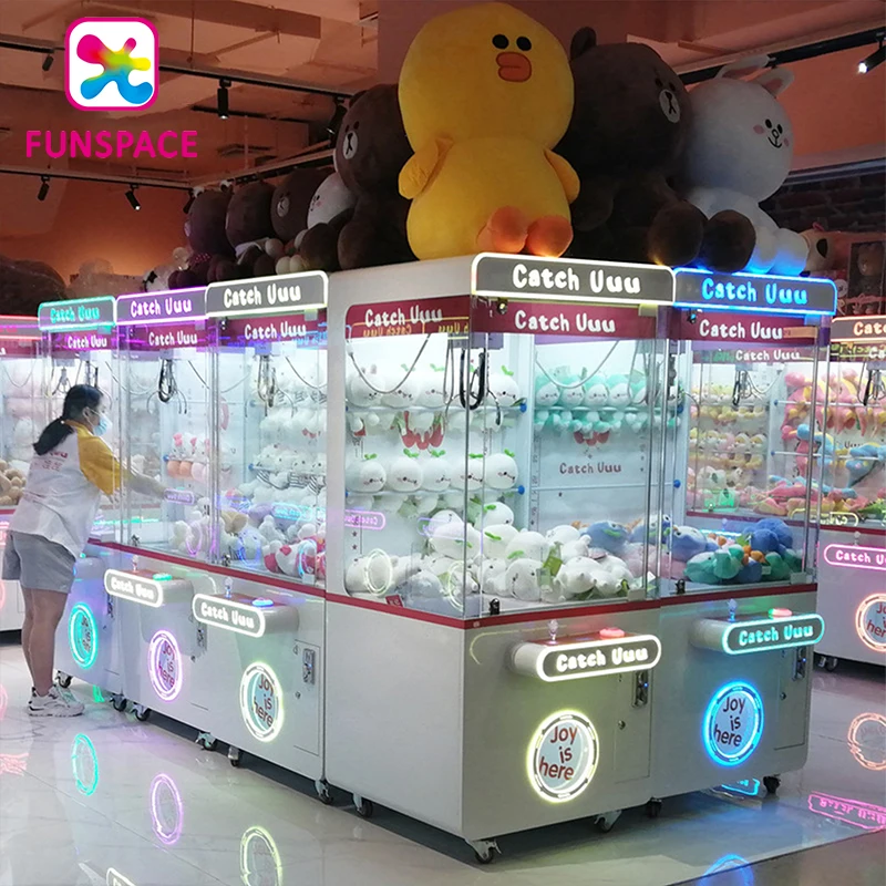 Игровой автомат Funspace Doll Park: Дешевый аркадный призовой автомат с краном для ловли игрушек (на монетах) (art.: 3920daa261b82) - 3920daa261b82