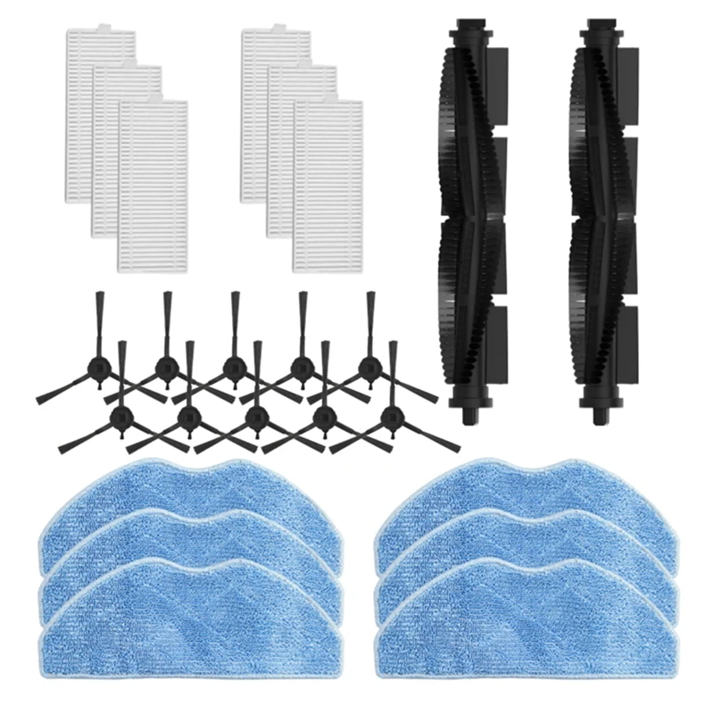 

For 360 S8 S8 PLUS Main Side Brush Hepa Filter Mop Cloth Replacement Spare Parts Accessories