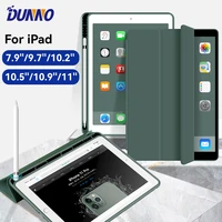 case for 2019 ipad 10 2 7th mini 5 2020 pro 11 10 5 air 3 air 4 smart cover with pencil holder 9 7 ipad 2017 5th 2018 6th gen