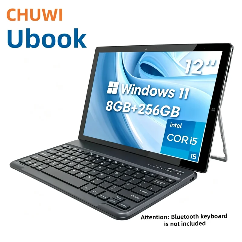 Фото Планшет Ubook с 12-дюймовым LCD-экраном, Windows 11, 8 ГБ оперативной памяти LPDDR3, 256 ГБ SSD, 64-битный процессор Intel N4120, IPS-дисплей 2160x1440, 1 порт USB-A 3.0. №1